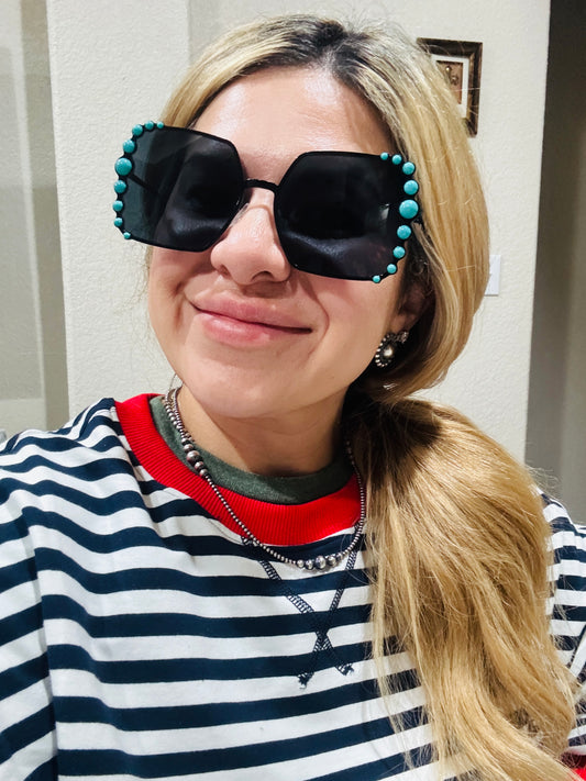 Sunglasses Boujee Retro Square