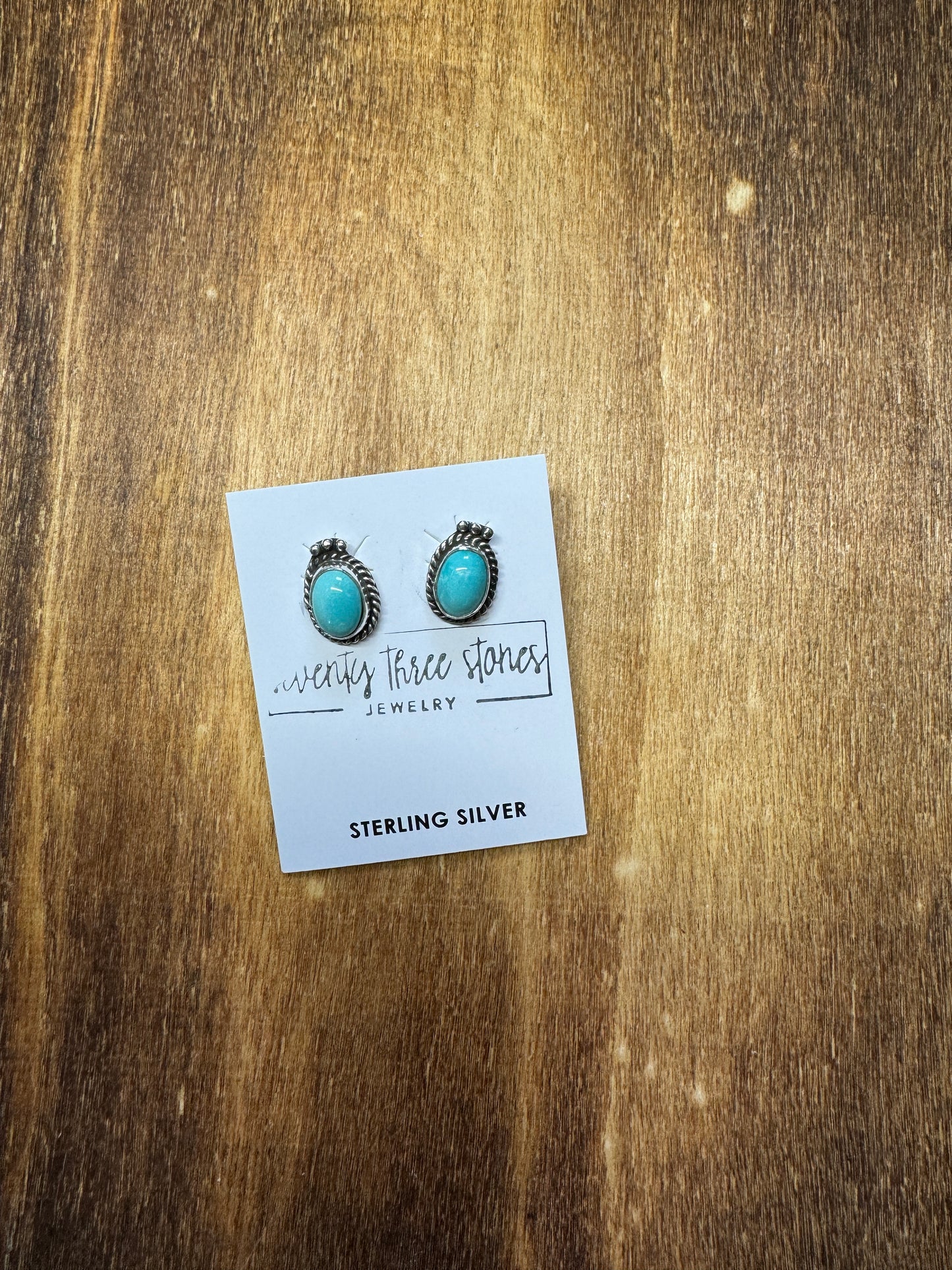 The Amalie Turquoise Stud