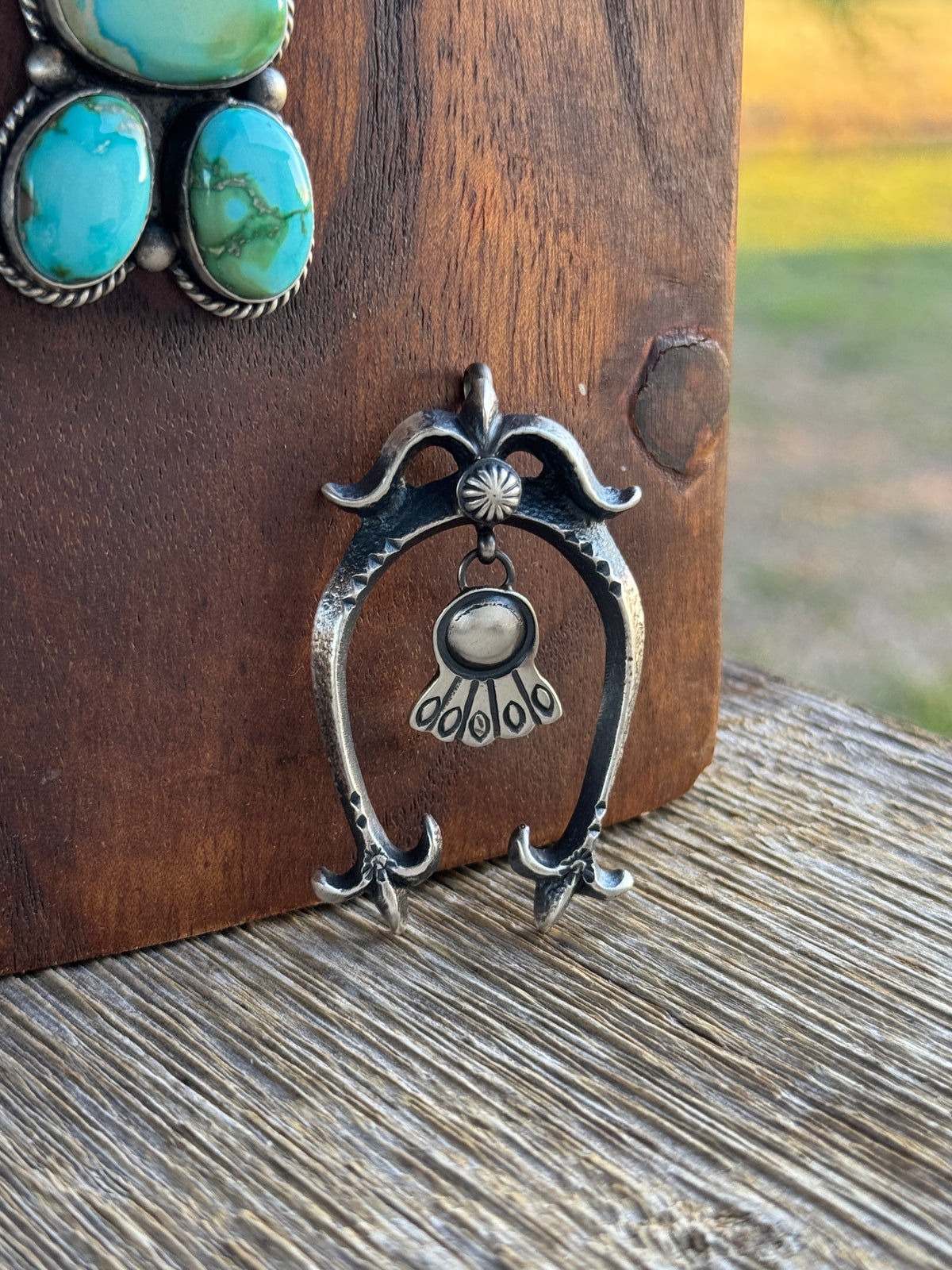Sterling Naja Pendant with Shepards hook