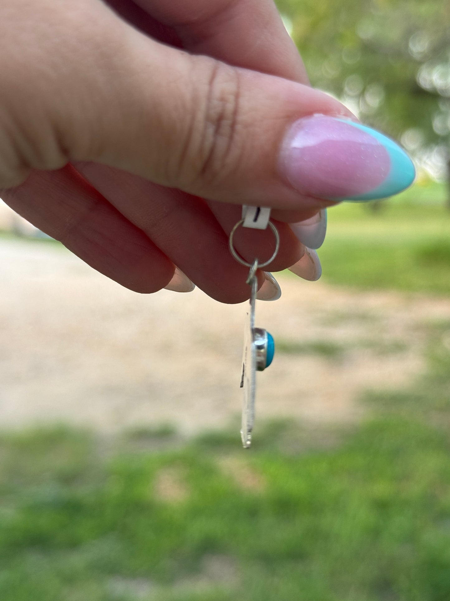 Thunderbird Turquoise Pendant
