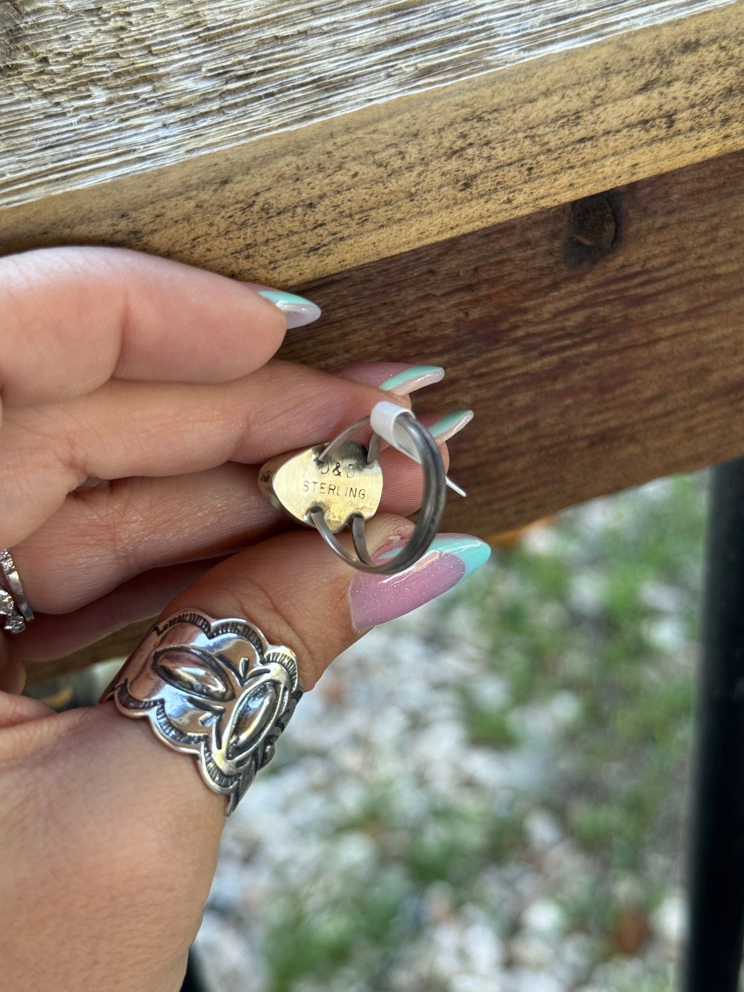 Turquoise ring Sz 7