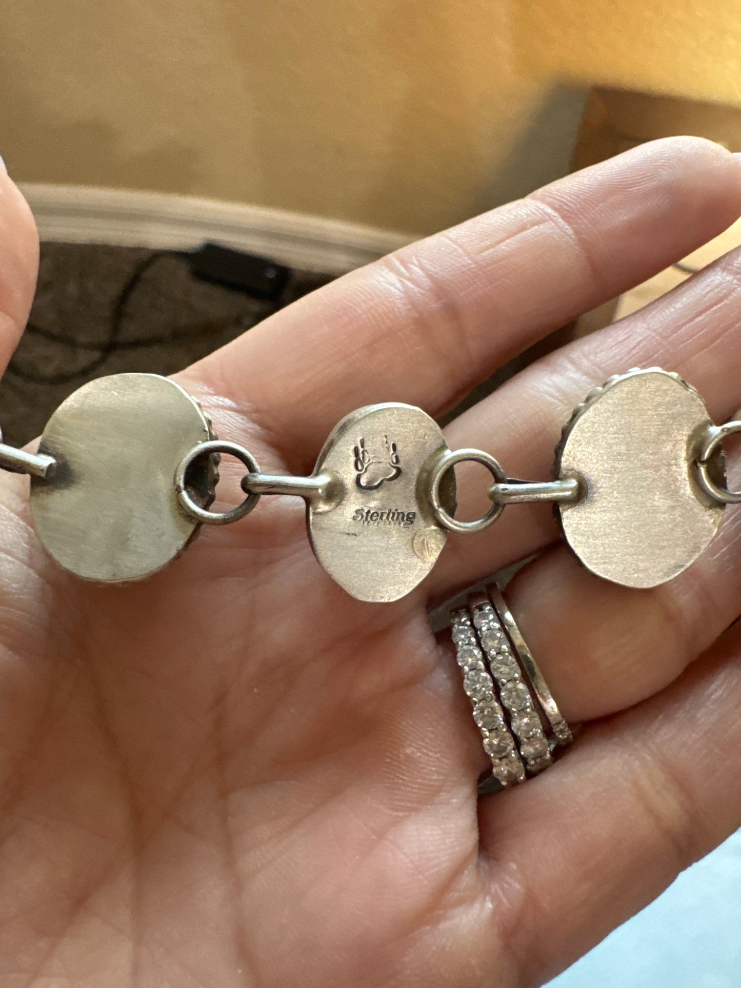 5 Stone Sonoran Gold Choker
