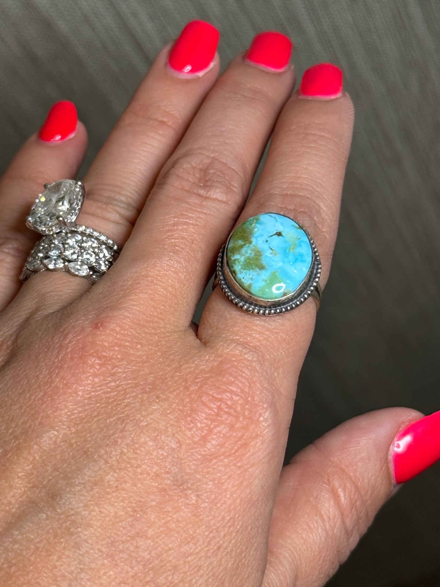 Turquoise Ring B sz7.5