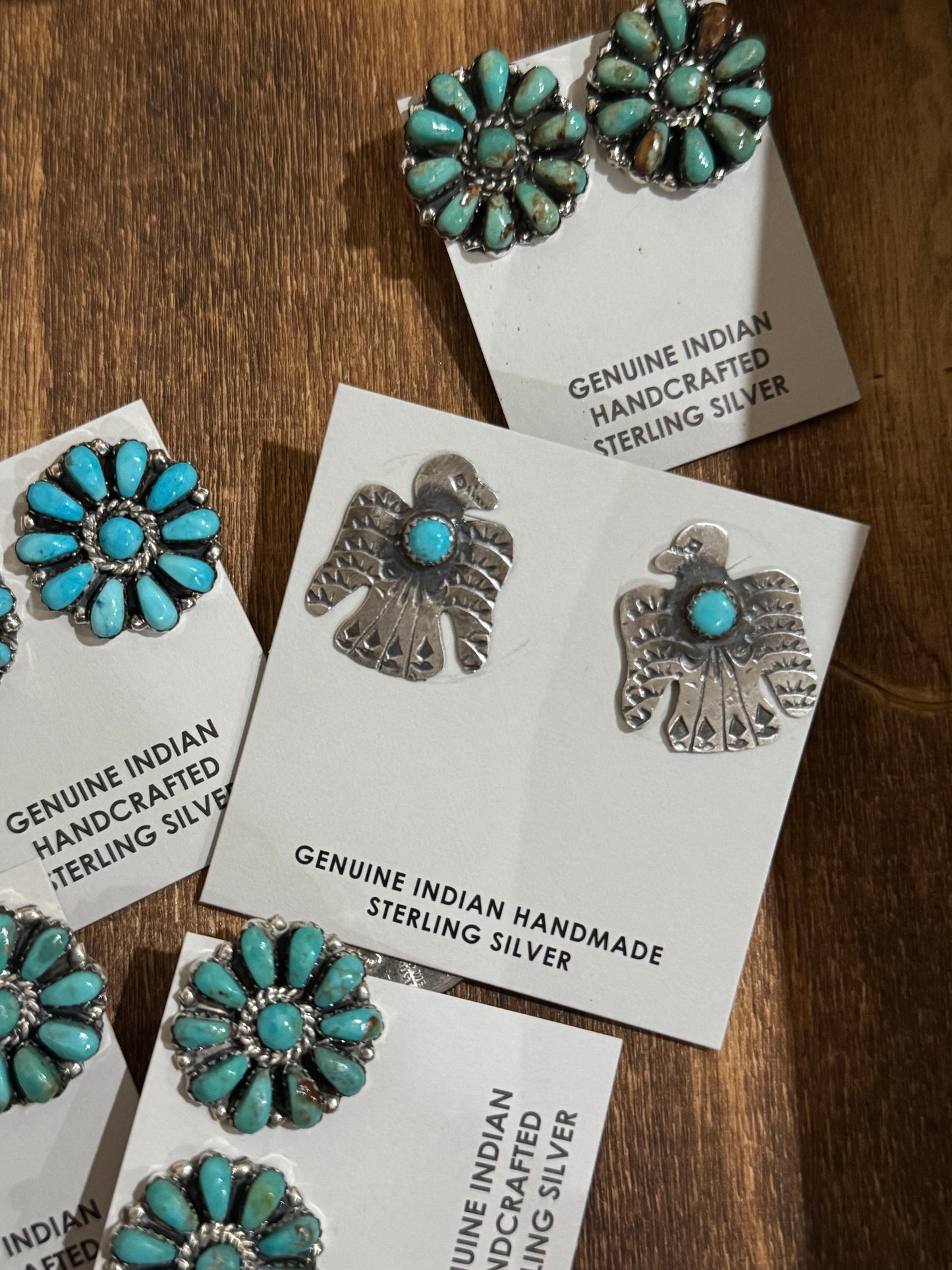 Thunderbird Turq Earrings