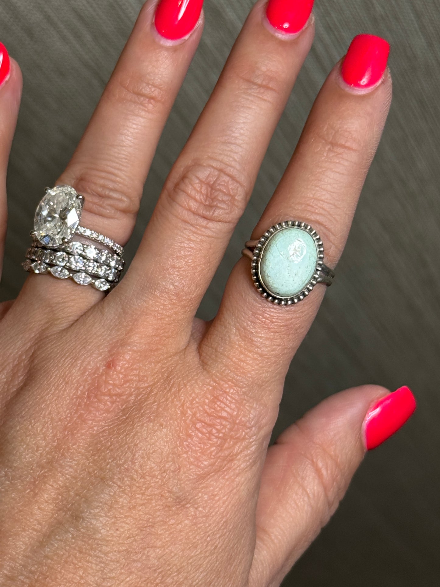 Turquoise Ring C sz6.75