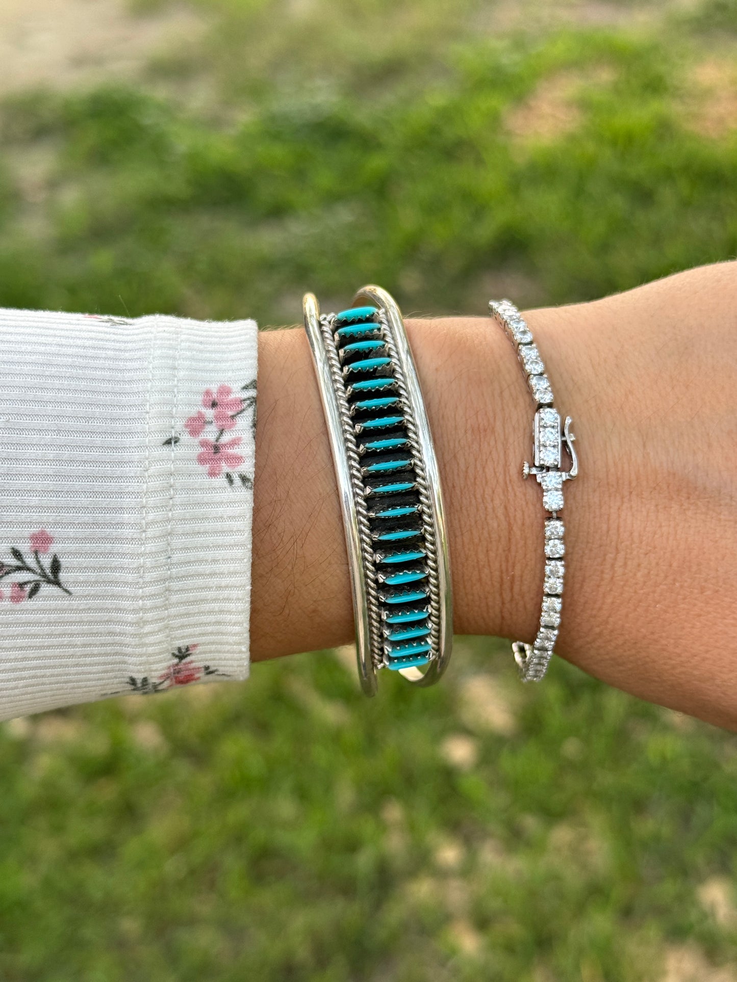 NeedlePoint Zuni Cuff
