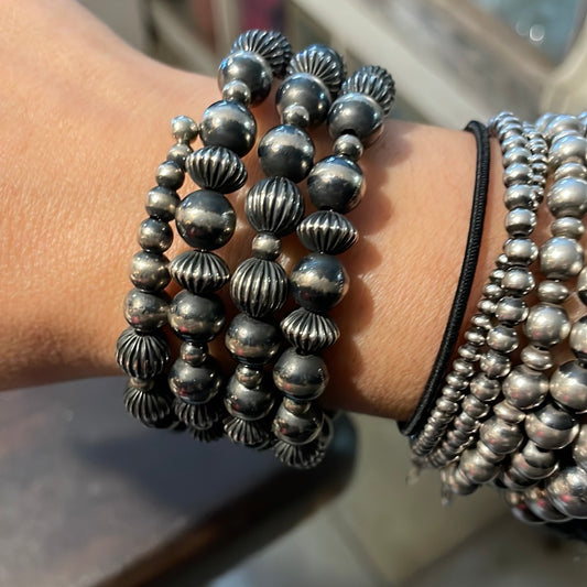 9mm Navajo Pearl wrap Bracelet