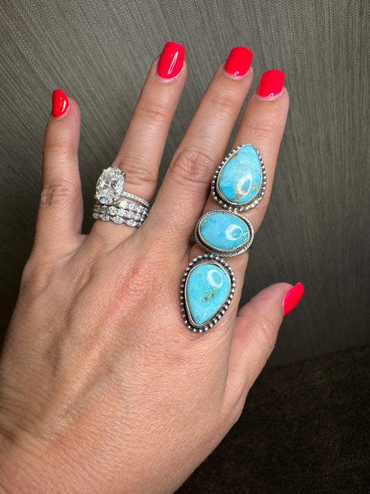 Turquoise Ring H sz6