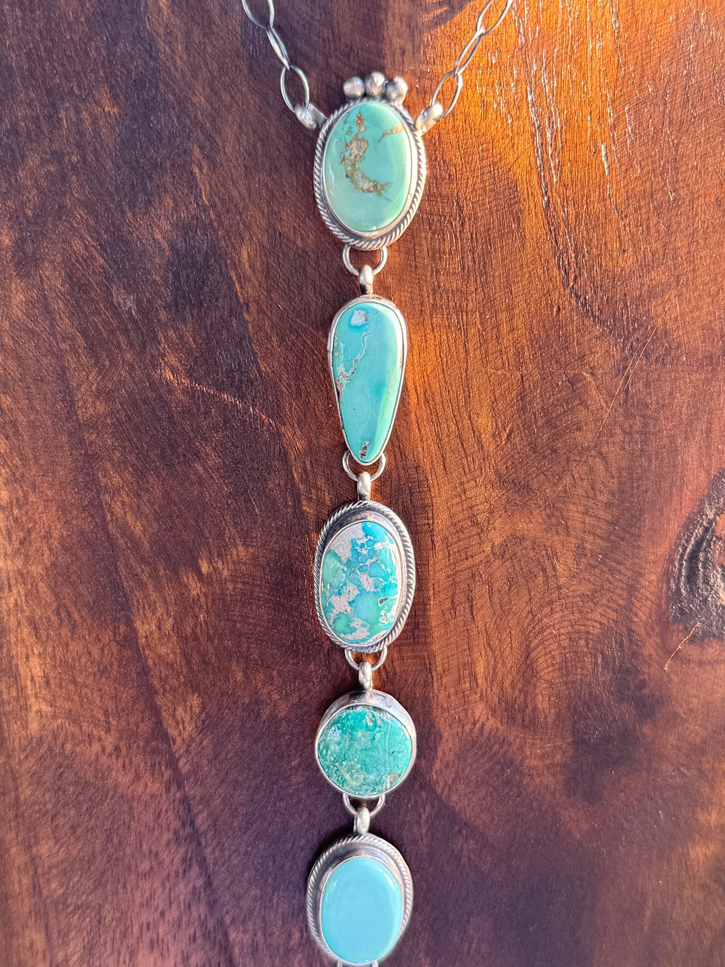 8 Stone Drop Lariat