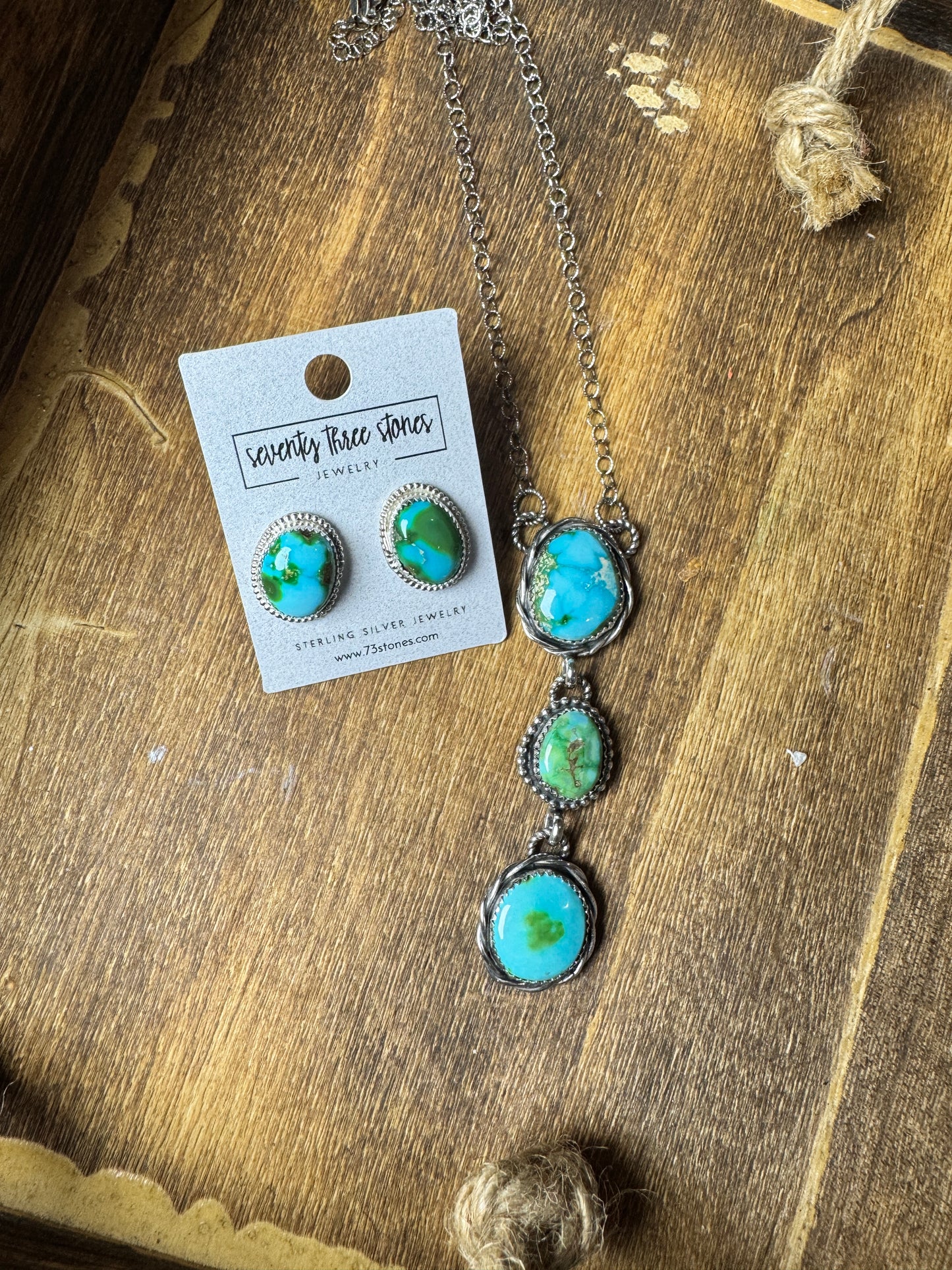 Sonoran Gold Lariat Necklace