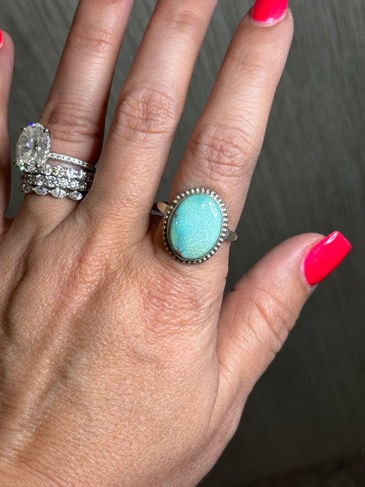 Turquoise Ring G sz9