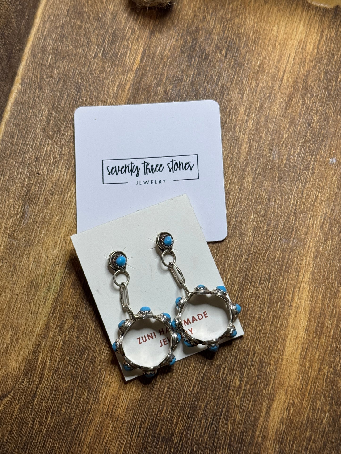 Circle Dangle Earrings