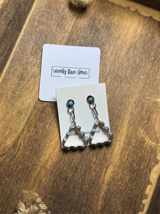 Triangle Dangle Earrings