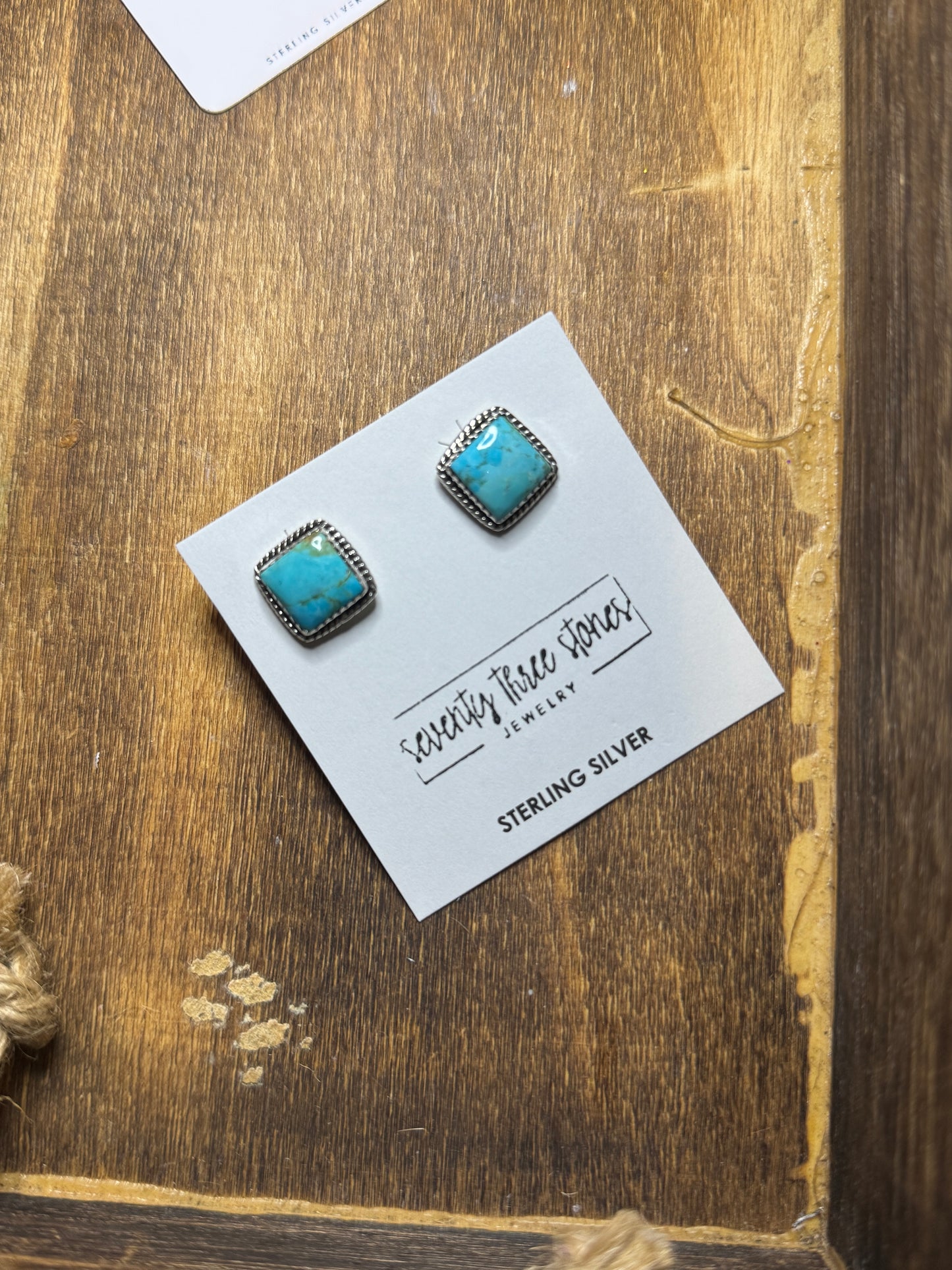 The Carlee Turquoise Stud