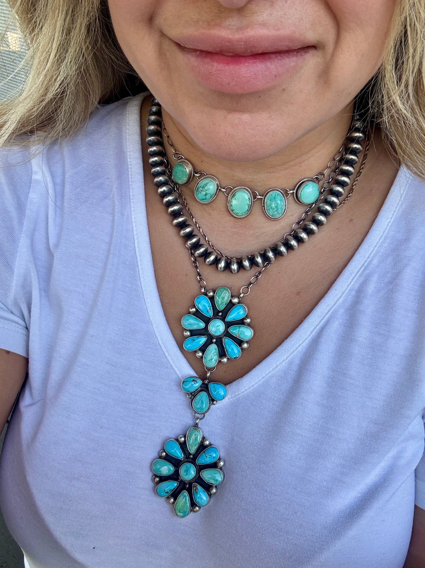 Double cluster Lariat