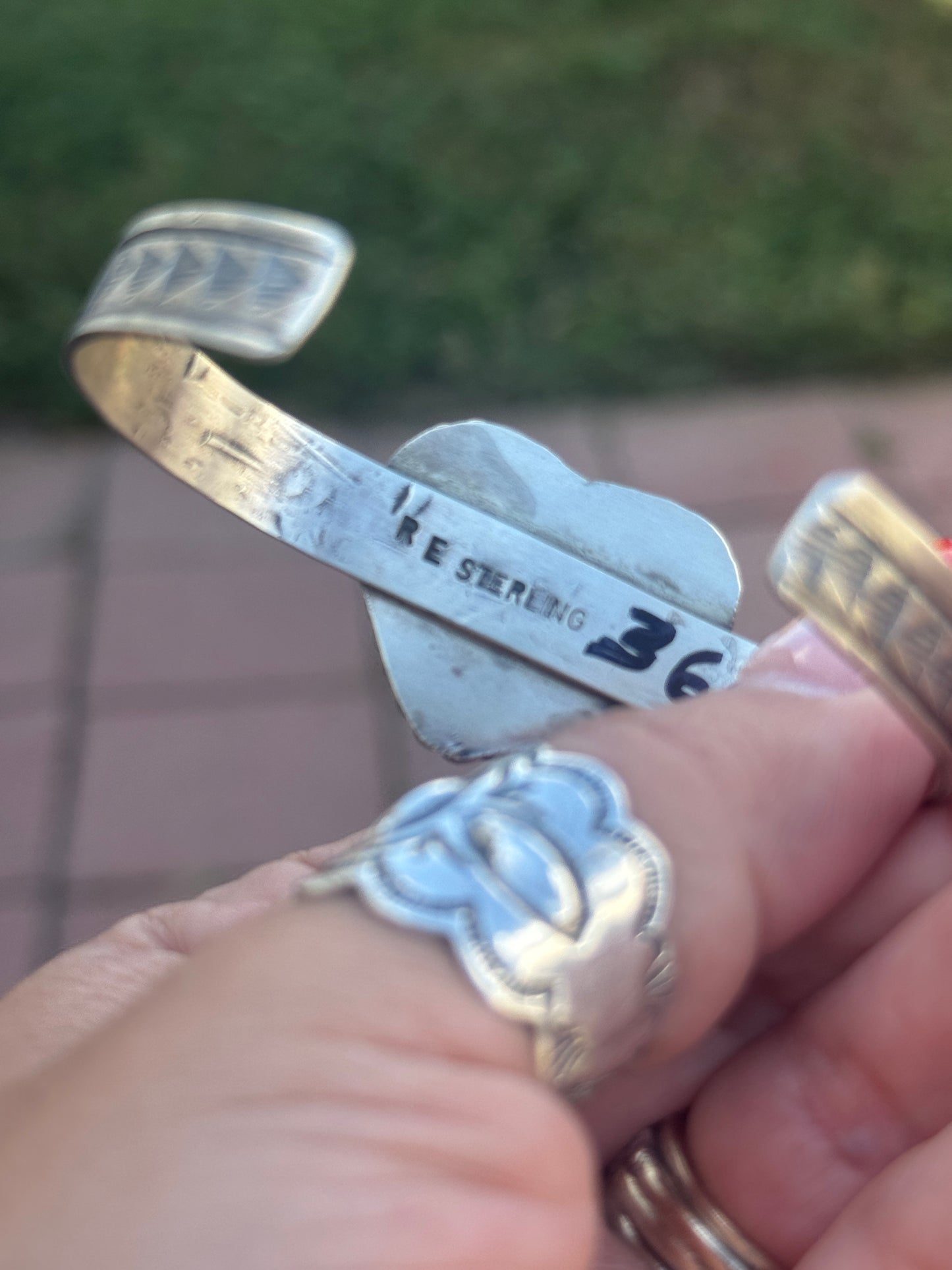 Sterling Royston Heart Cuff