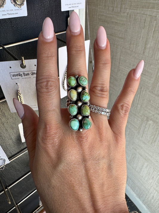 Sonoran gold adjustable ring
