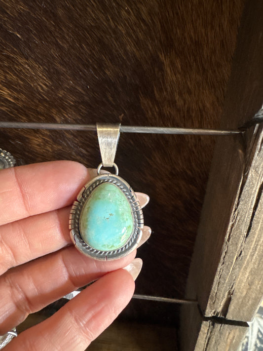 Turquoise Pendant C