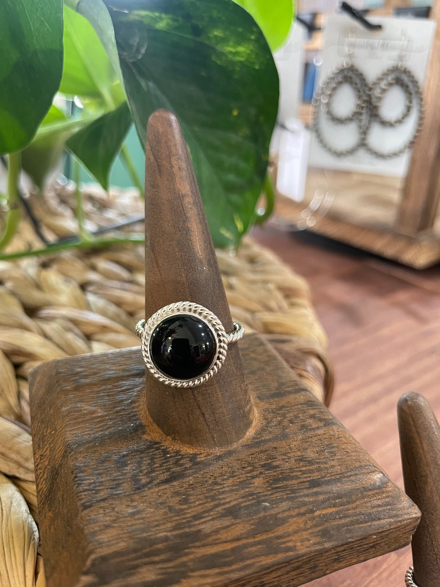 Black Onyx Ring size 9