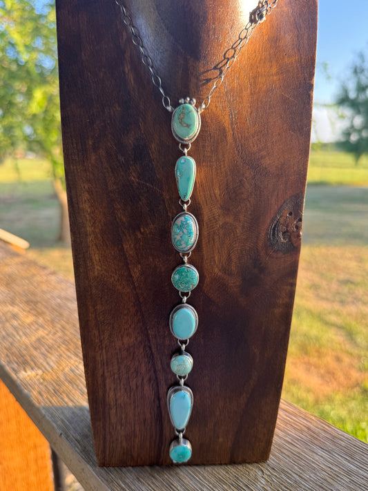 8 Stone Drop Lariat