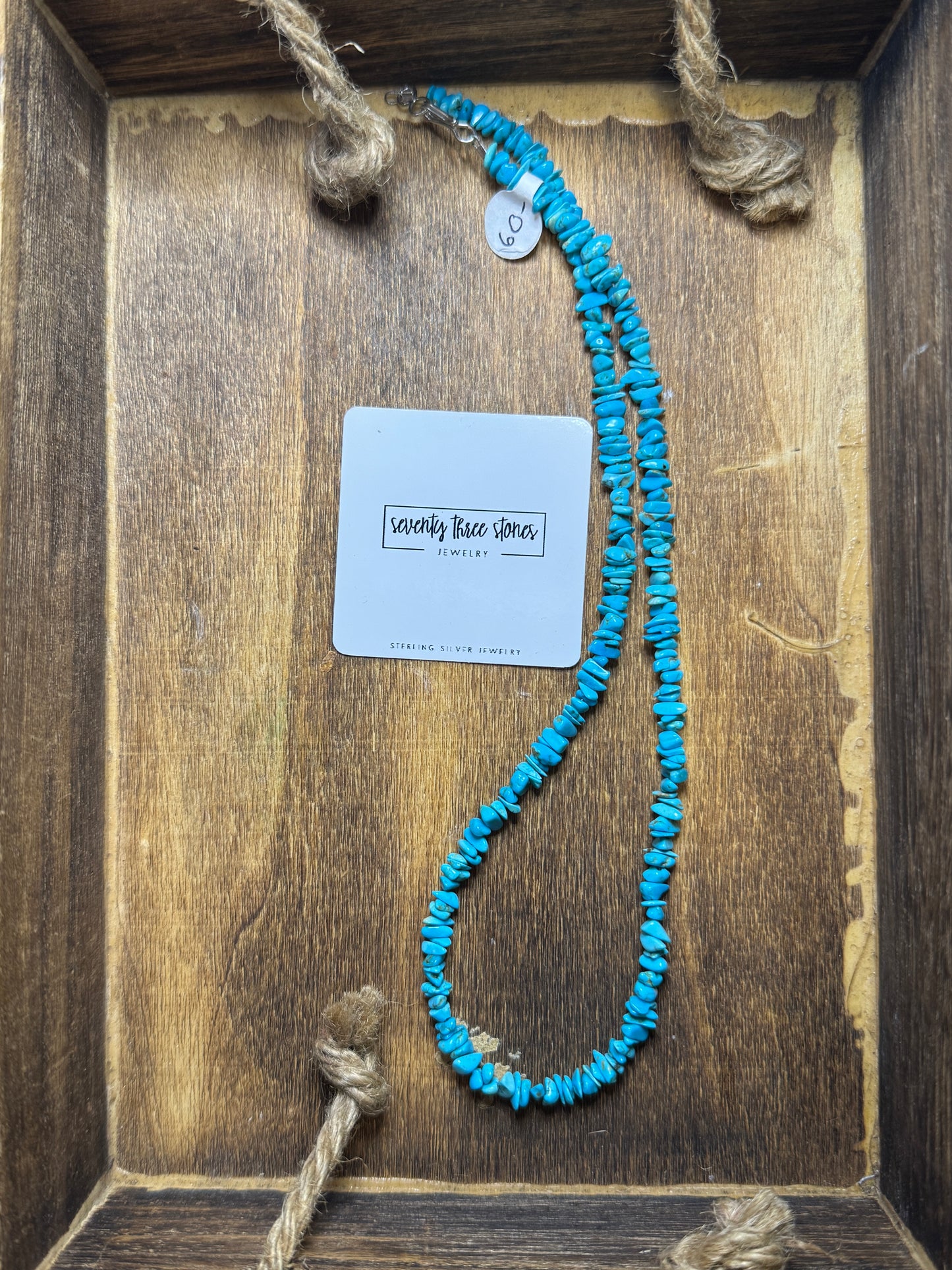 Sleeping Beauty 18.5" Chip necklace