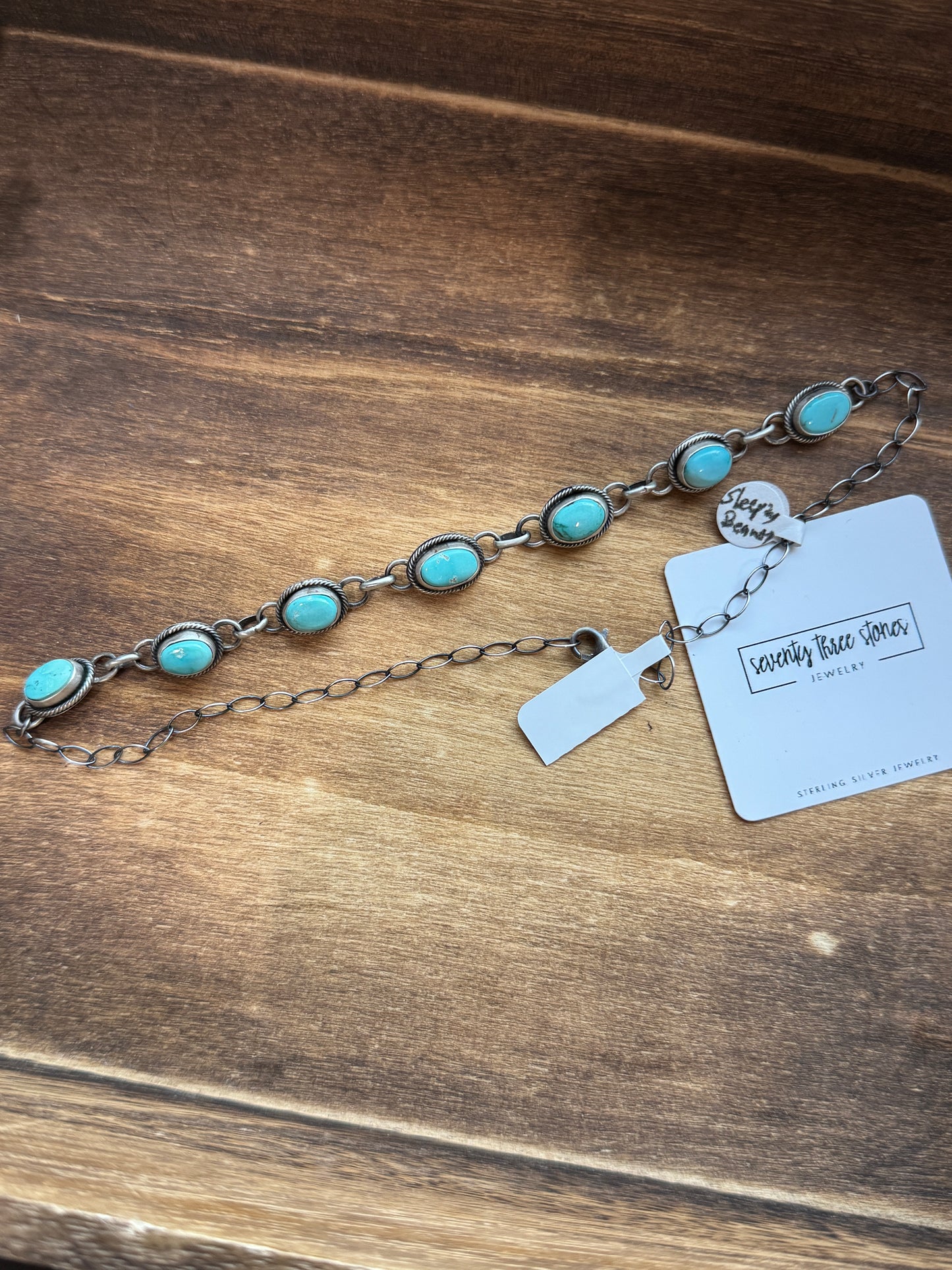 Turquoise 7 stone Choker Opt 3