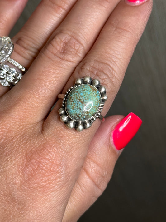 Turquoise Ring A sz8