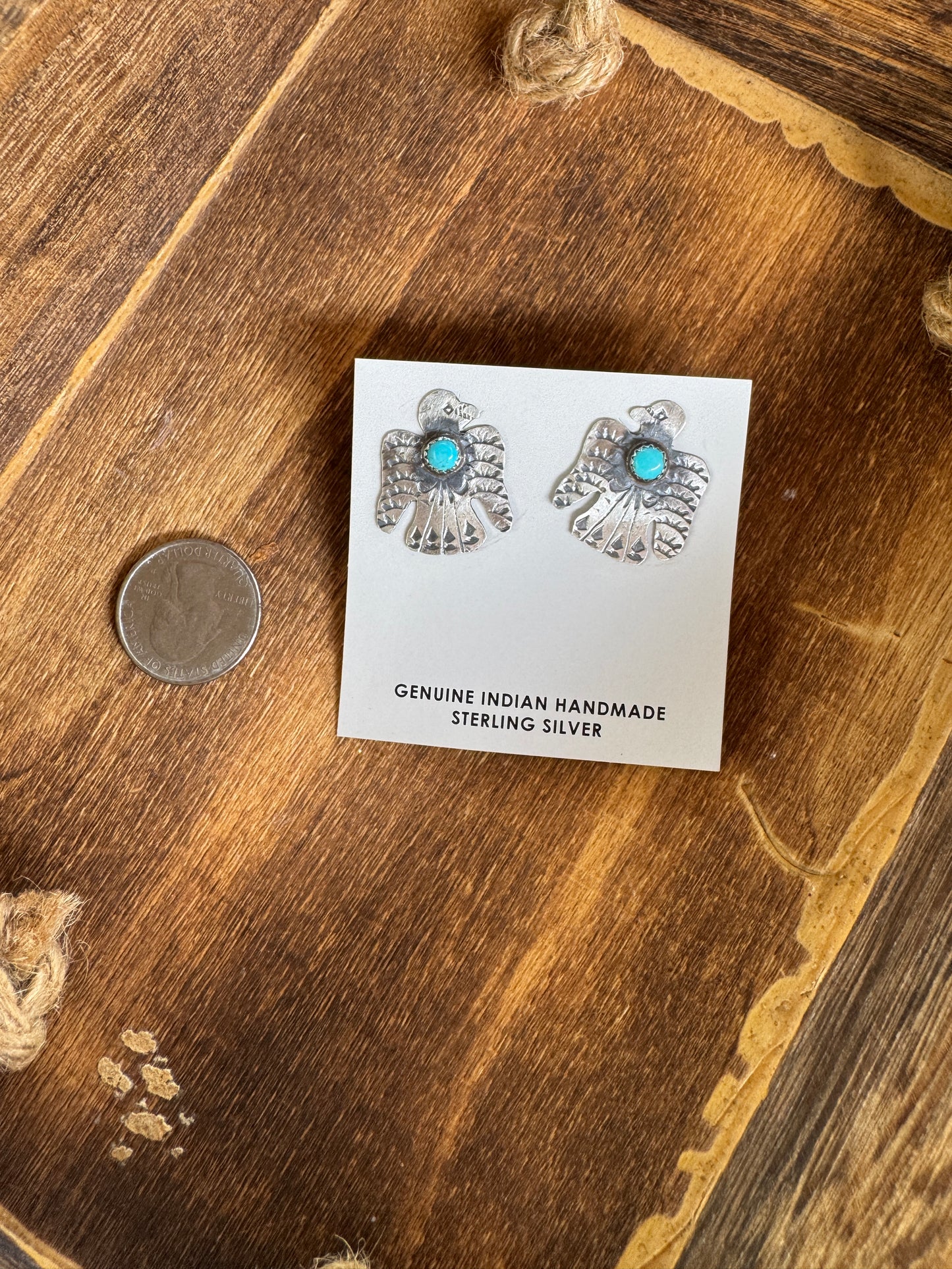 Thunderbird Turq Earrings