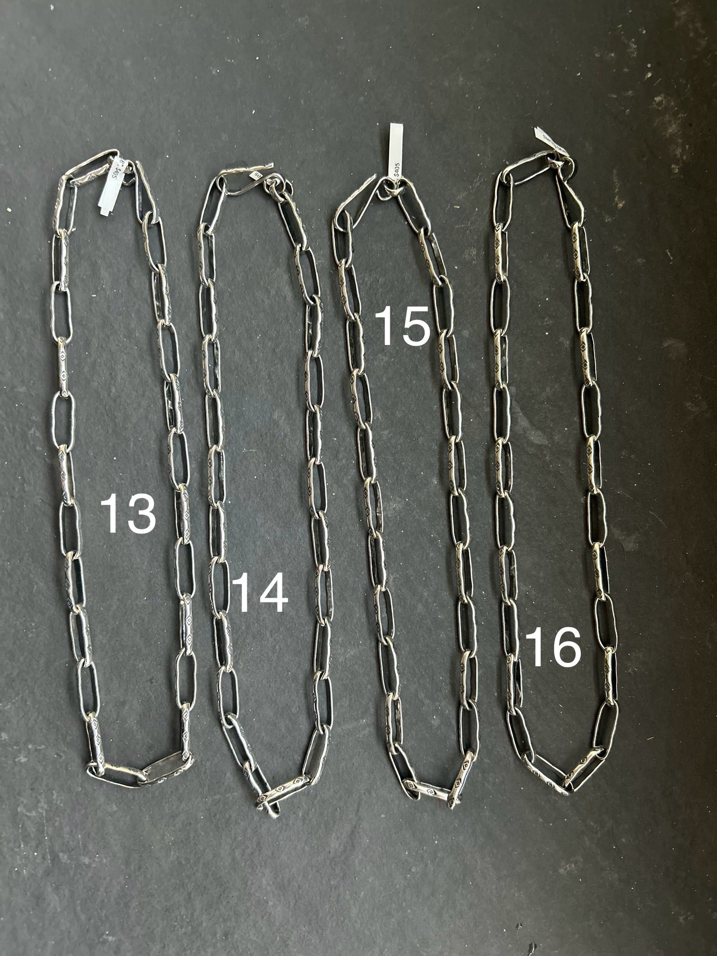 Sterling Silver Medicine Man Eye Paperclip Chain – 18”