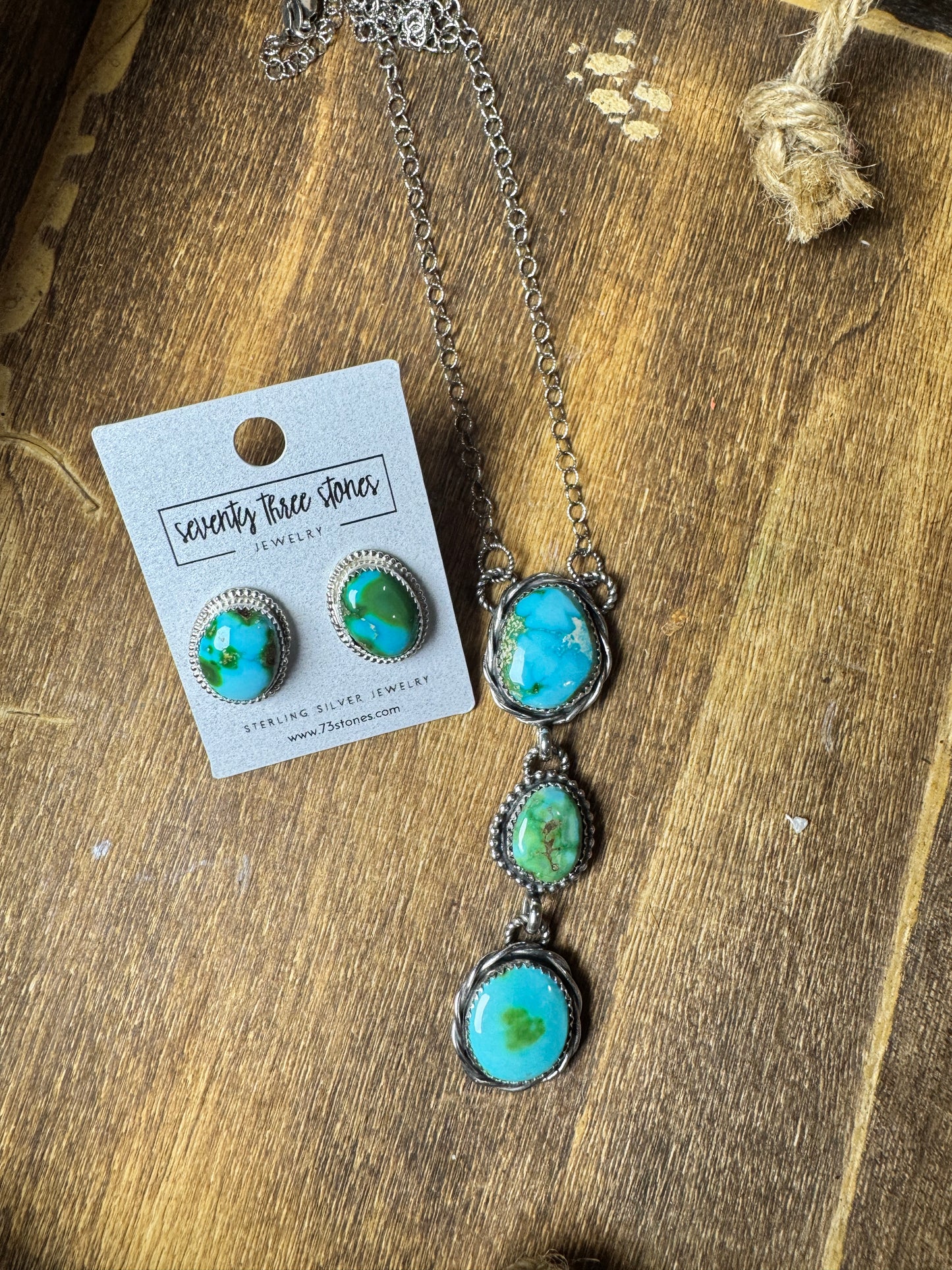 Sonoran Gold Lariat Necklace