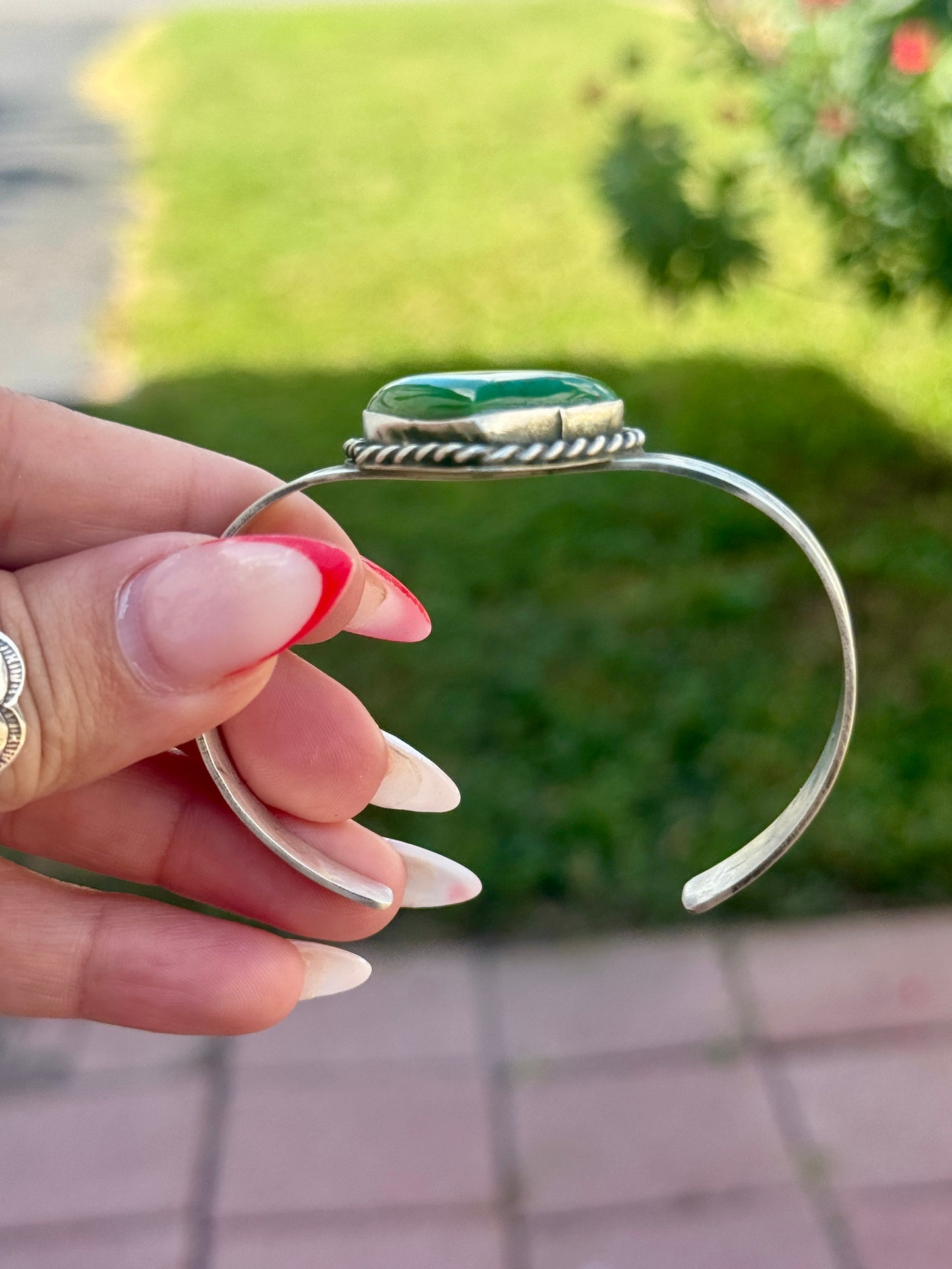 Sterling Royston Heart Cuff
