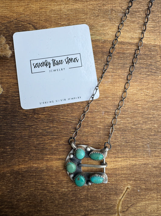 Buckle Adjustable Necklace 19”