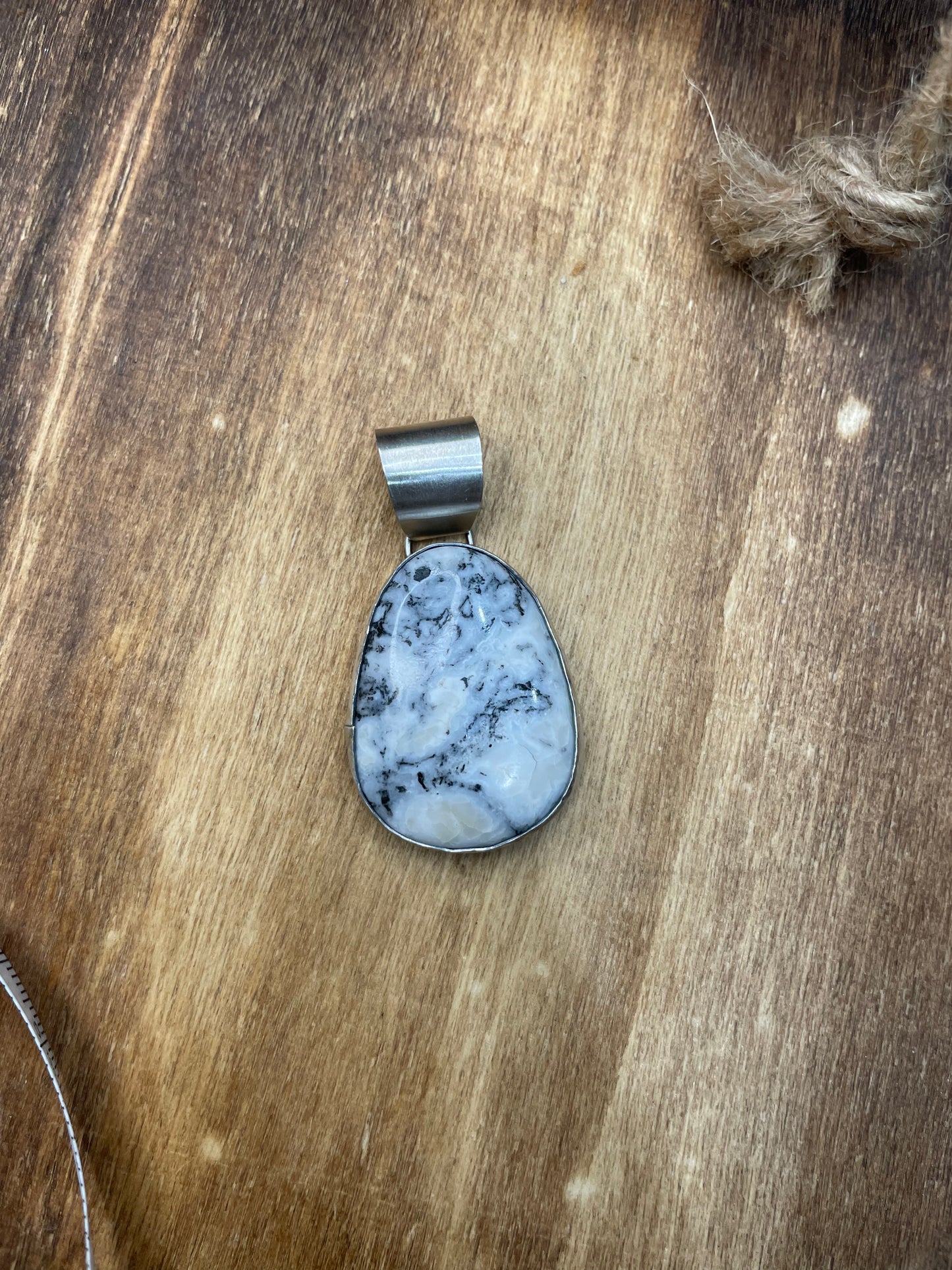 White Buffalo 2” Pendant