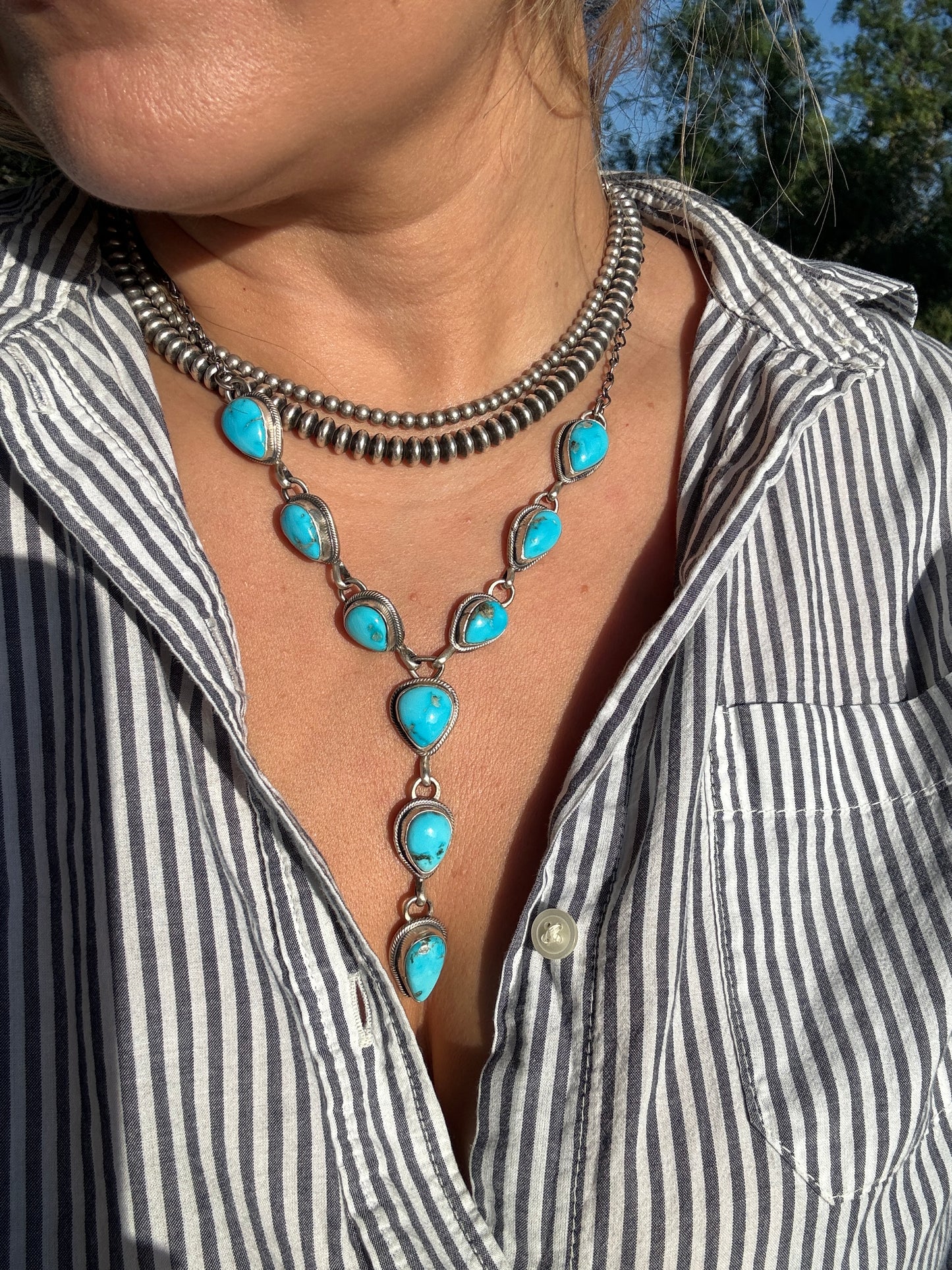 Sleeping Beauty Lariat 19"