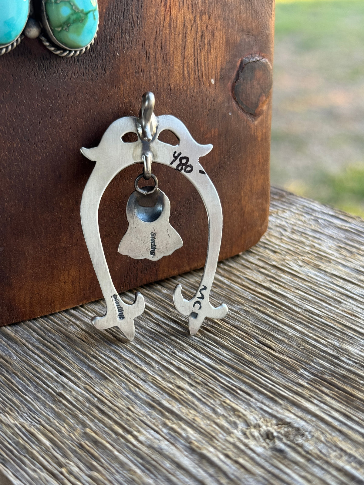 Sterling Naja Pendant with Shepards hook