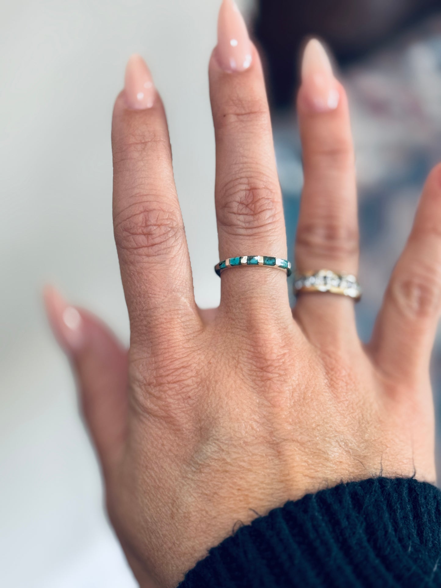 Turquoise Stacker Ring