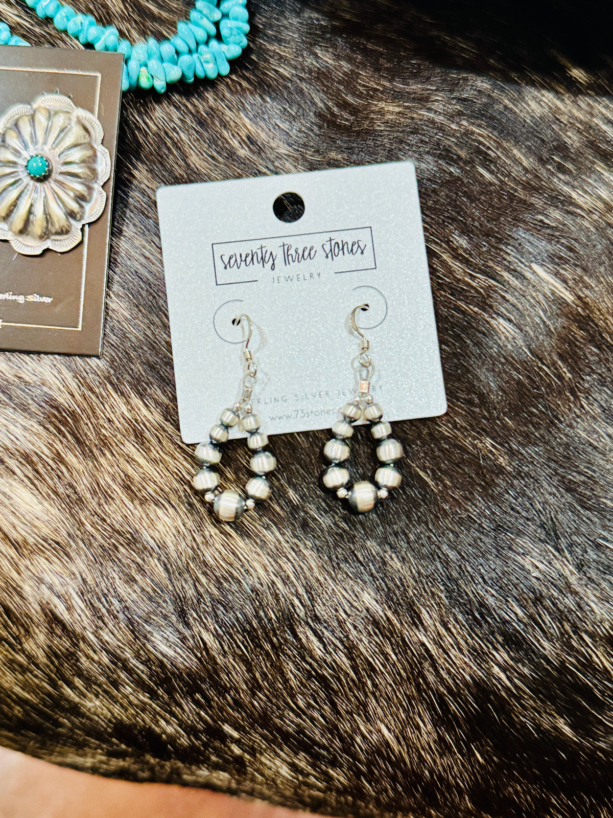 Sterling Graduated teardrop 1.5”