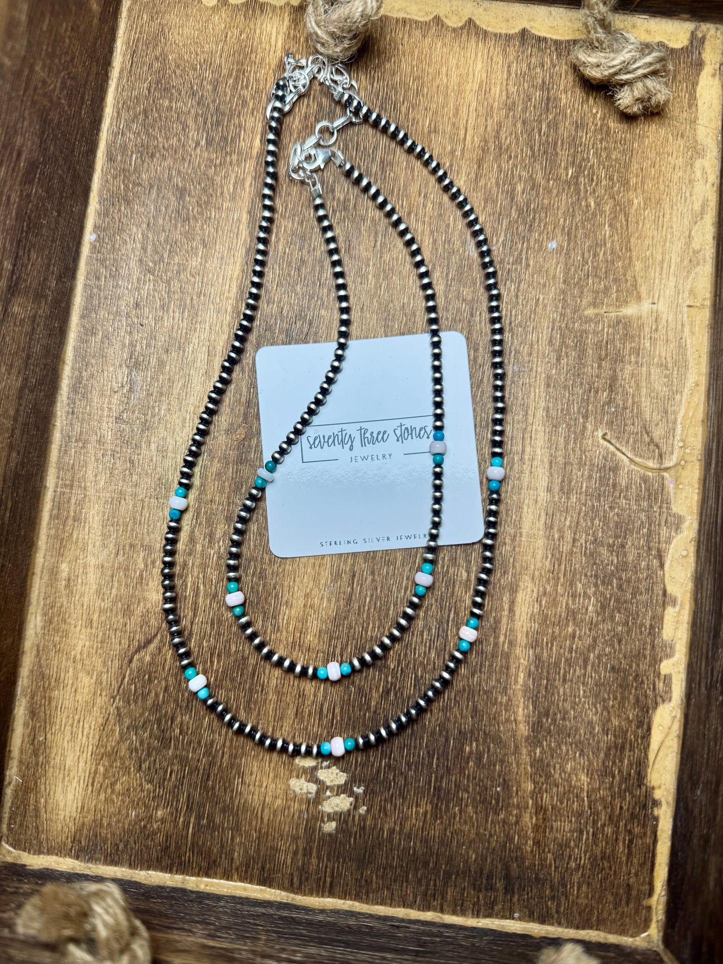 Custom 3mm 16” necklace Bailey