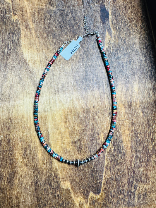Turquoise Heishi 14"/16"