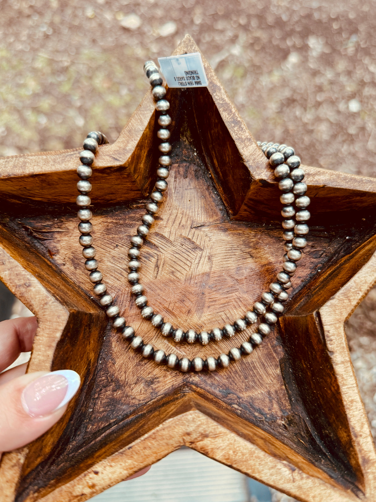 Sterling Pearls 6mm 16" Necklace, Lucinda Sardo