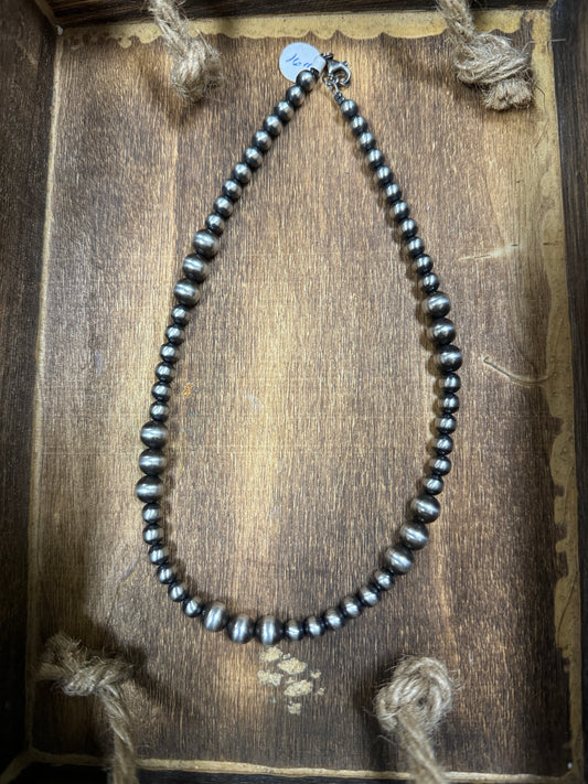 5mm + 8mm Navajo Pearls 16”