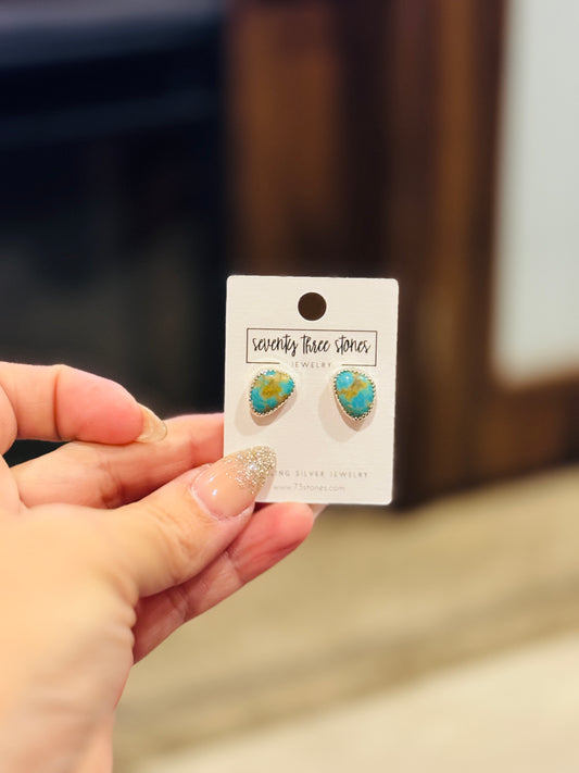 Everyday Turquoise Studs 1