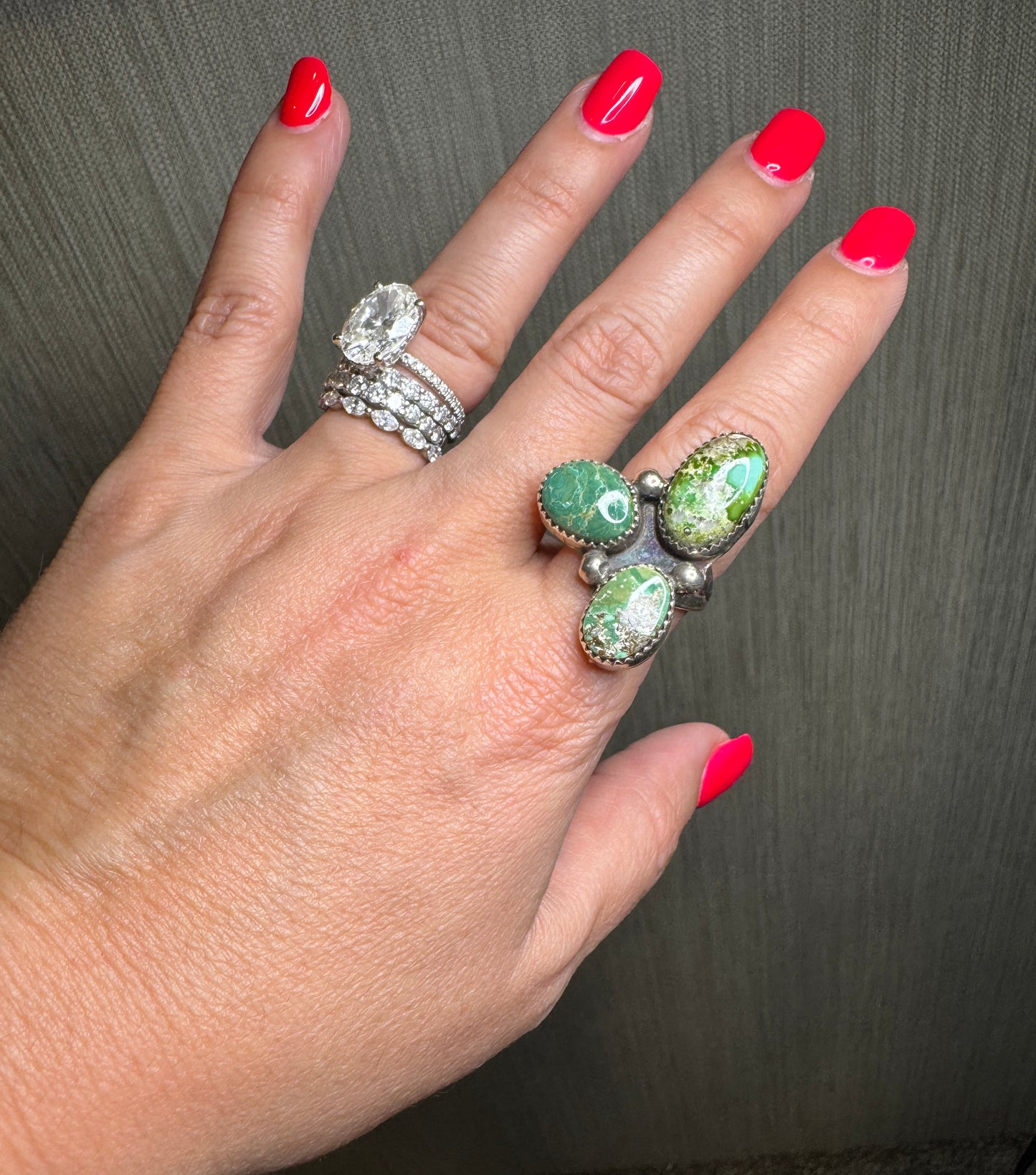 Sonoran mountain Ring Sz8