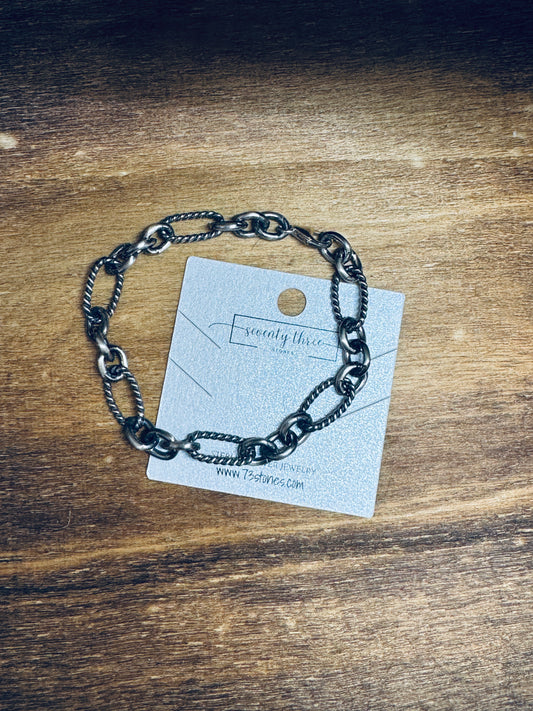 Twist Chain Bracelet