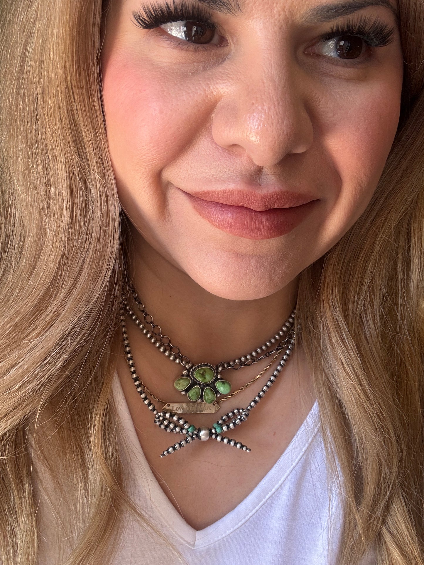 16”/18” Bow Necklace + Turquoise