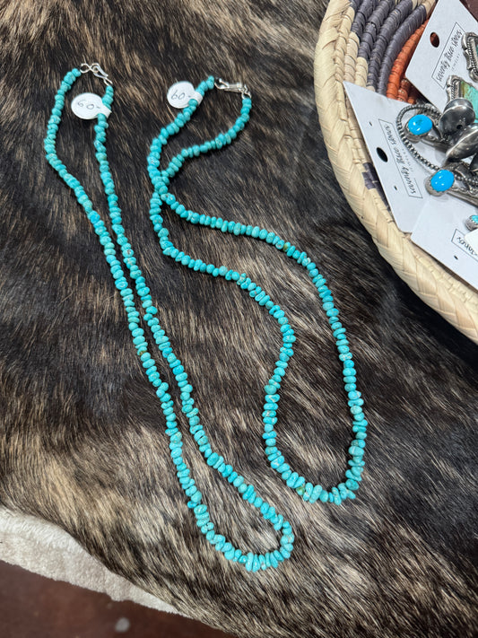 Lone Mountain Turquoise Nugget Necklace