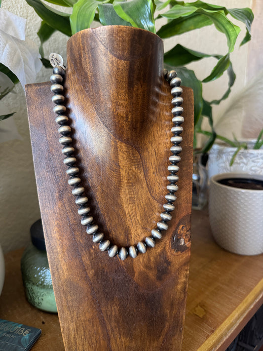 Navajo Pearls Handmade 10mm 18”