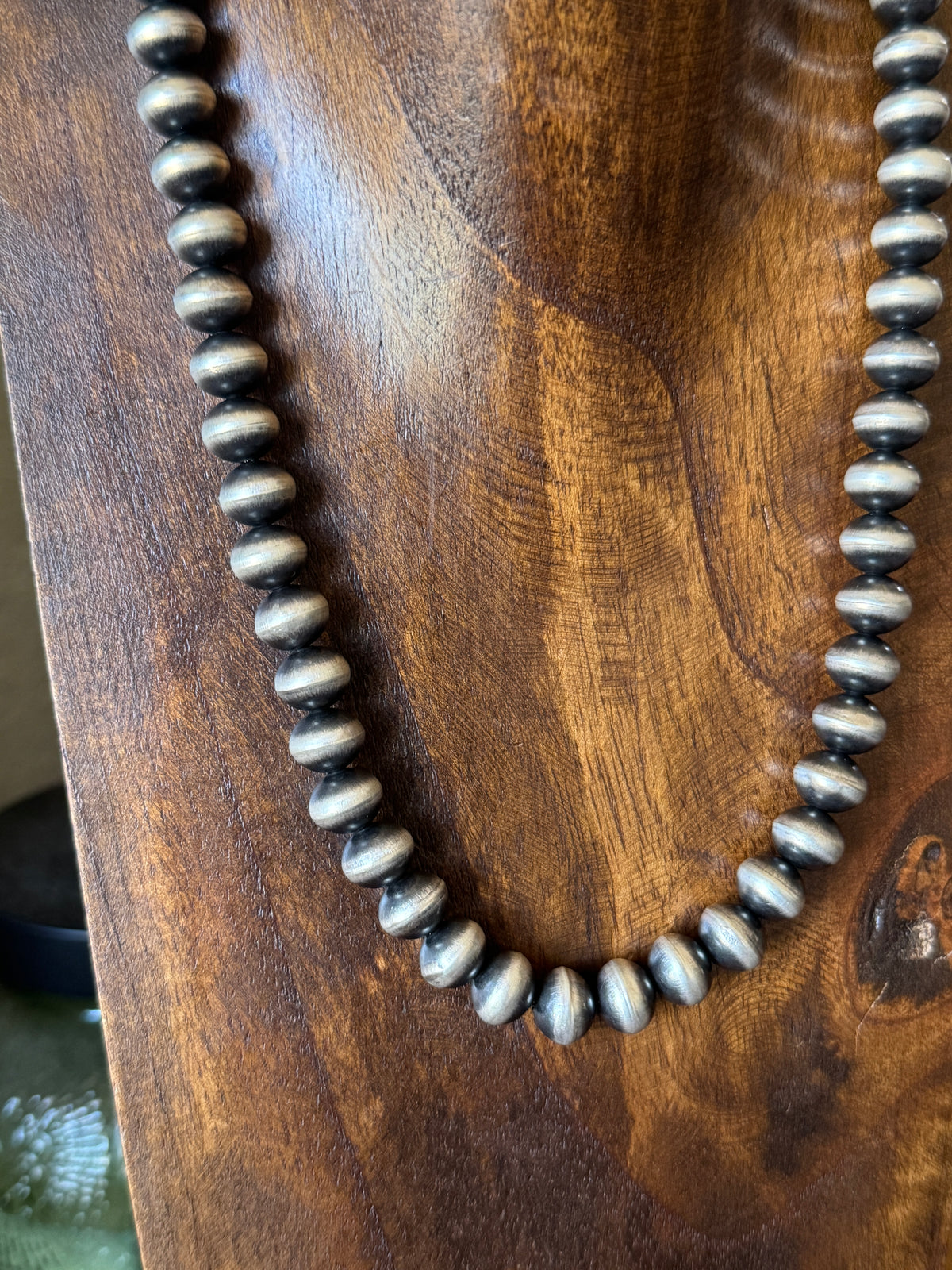 Navajo Pearls Handmade 10mm 18”