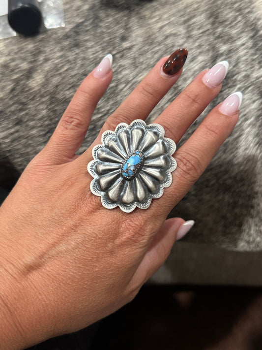 Golden Hills Concho Ring, Dale Morgan, 10