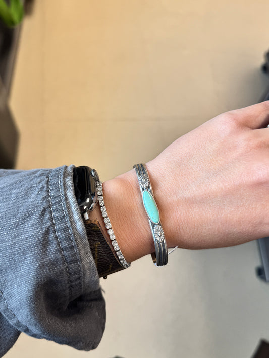 Native Turquoise Cuff #4